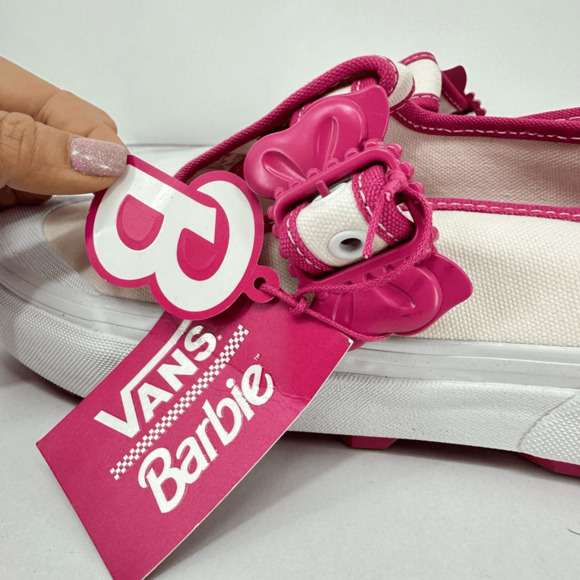 Vans Barbie Ua Style 93 Dx in Barbie White Pink Mary Jane Sneakers Shoes W 10 - Picture 5 of 8